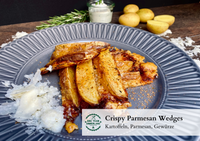 Crispy Parmesan Wedges
